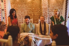 Kejal & Matt ensured they represented both their heritages by having a fabulous fusion rustic Indian country wedding at The Green in Cornwall.