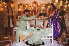 Kejal & Matt ensured they represented both their heritages by having a fabulous fusion rustic Indian country wedding at The Green in Cornwall.