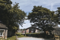 The Green Room Bar from a distance.